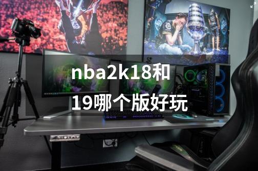 nba2k18和19哪个版好玩-第1张-游戏相关-尔合网