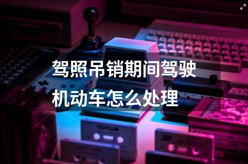 驾照吊销期间驾驶机动车怎么处理-第1张-游戏相关-尔合网