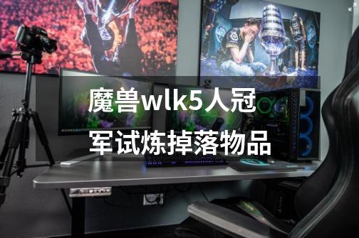 魔兽wlk5人冠军试炼掉落物品-第1张-游戏相关-尔合网