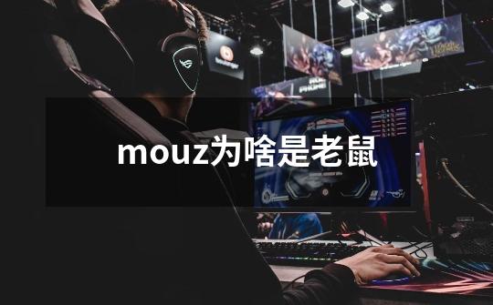 mouz为啥是老鼠-第1张-游戏相关-尔合网