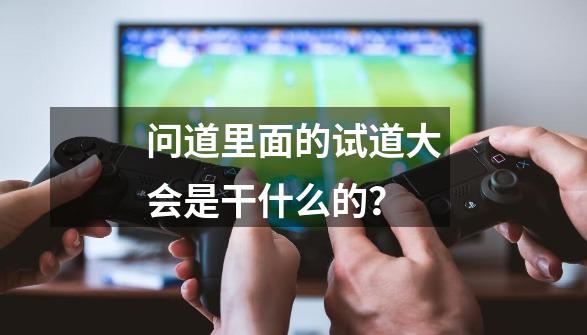 问道里面的试道大会是干什么的？-第1张-游戏相关-尔合网