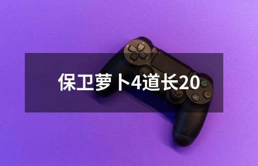 保卫萝卜4道长20-第1张-游戏相关-尔合网