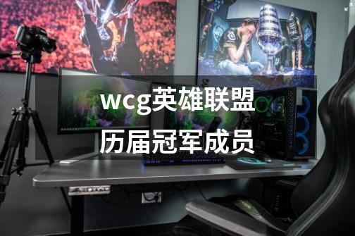 wcg英雄联盟历届冠军成员-第1张-游戏相关-尔合网