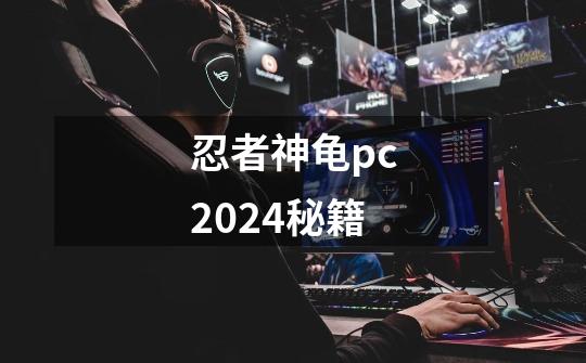 忍者神龟pc2024秘籍-第1张-游戏相关-尔合网