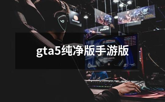 gta5纯净版手游版-第1张-游戏相关-尔合网