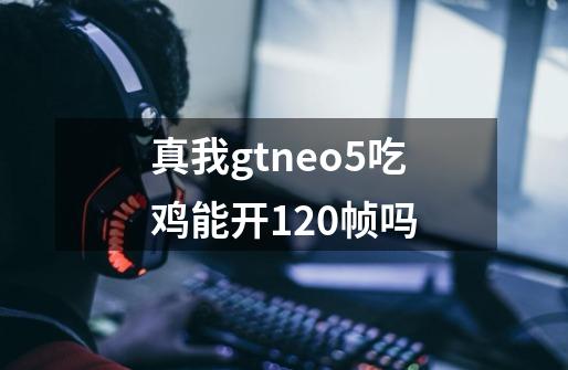 真我gtneo5吃鸡能开120帧吗-第1张-游戏相关-尔合网