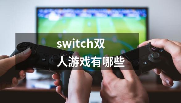 switch双人游戏有哪些-第1张-游戏相关-尔合网