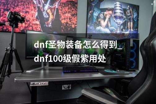 dnf圣物装备怎么得到_dnf100级假紫用处-第1张-游戏相关-尔合网