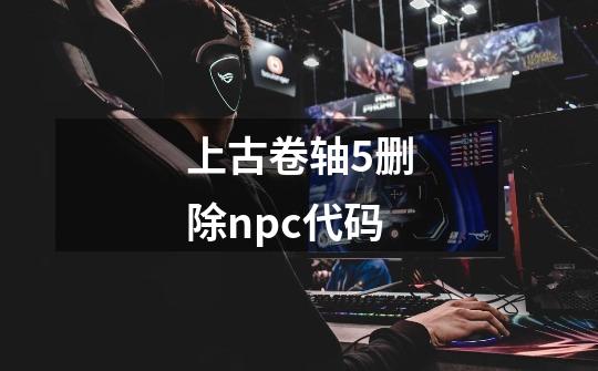 上古卷轴5删除npc代码-第1张-游戏相关-尔合网