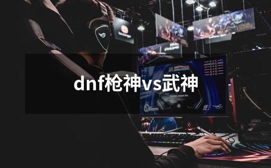 dnf枪神vs武神-第1张-游戏相关-尔合网