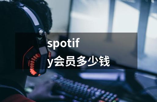 spotify会员多少钱-第1张-游戏相关-尔合网