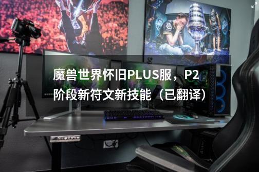 魔兽世界怀旧PLUS服，P2阶段新符文新技能（已翻译）-第1张-游戏相关-尔合网