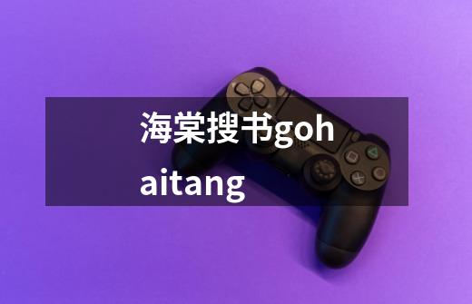 海棠搜书gohaitang-第1张-游戏相关-尔合网