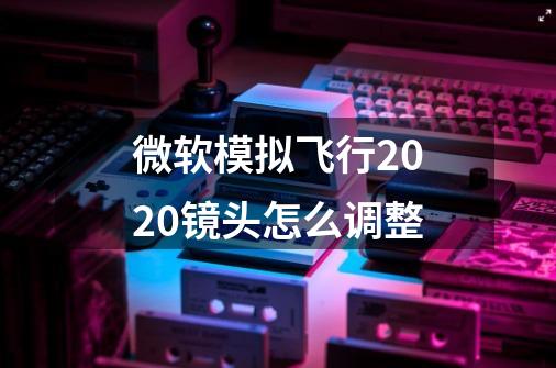 微软模拟飞行2020镜头怎么调整-第1张-游戏相关-尔合网